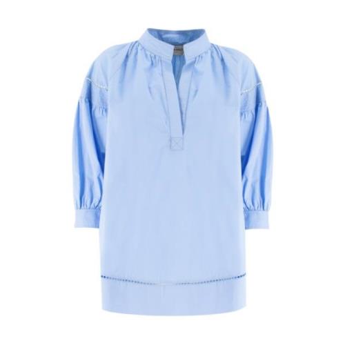 Ermanno Scervino Shirts Blue, Dam