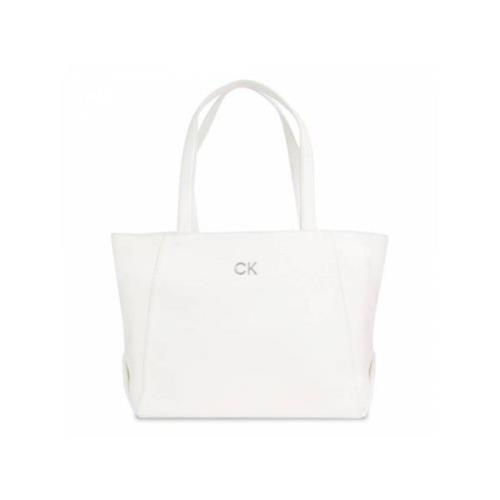 Calvin Klein Klassisk Borse Väska White, Dam