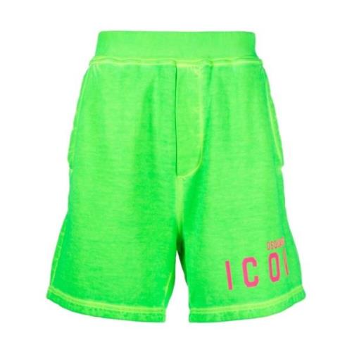 Dsquared2 Casual Shorts Green, Herr