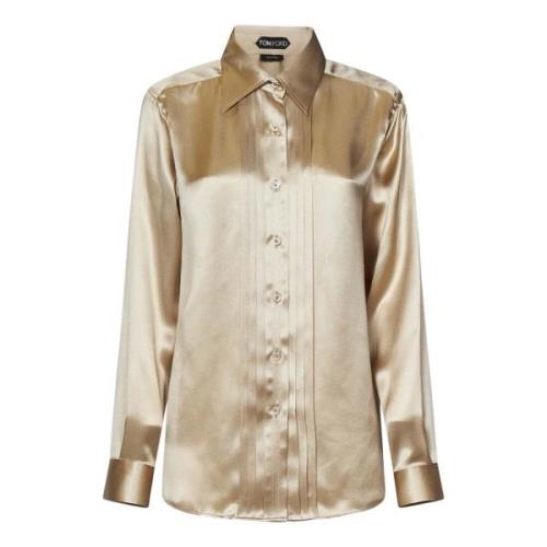 Tom Ford Shirts Beige, Dam