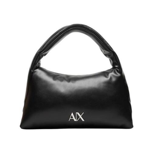 Armani Exchange Shoulder Bags Black, Dam
