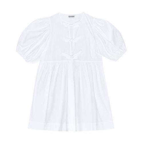 Ganni Short Dresses White, Dam