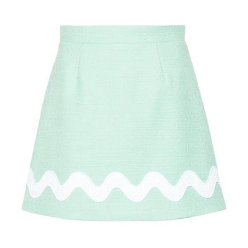 Patou Short Skirts Green, Dam