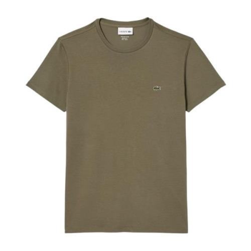 Lacoste Bruna T-shirts och Polos Green, Herr