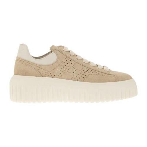 Hogan Sneakers Beige, Dam