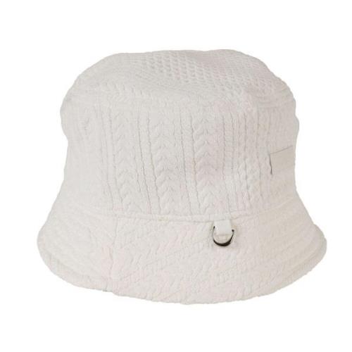 Jacquemus Elegant Straw Hat White, Dam