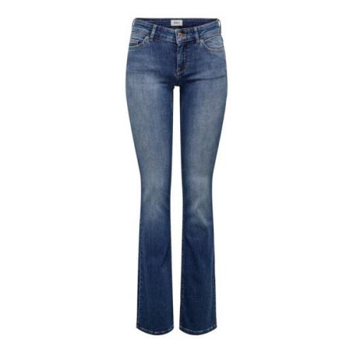 Only Boot-cut Jeans Blue, Dam