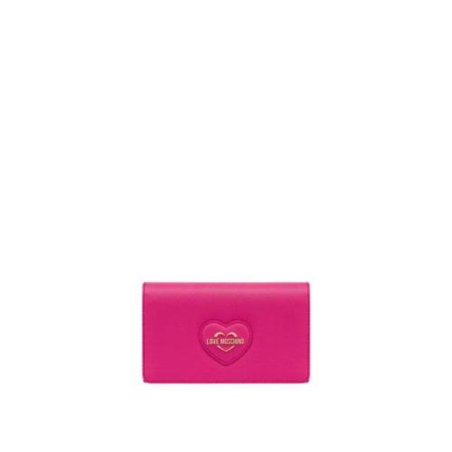 Love Moschino Saffiano Läder Väska Pink, Dam