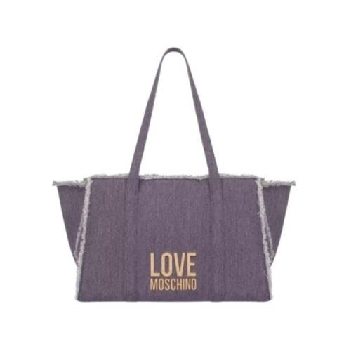 Love Moschino Shoulder Bags Purple, Dam