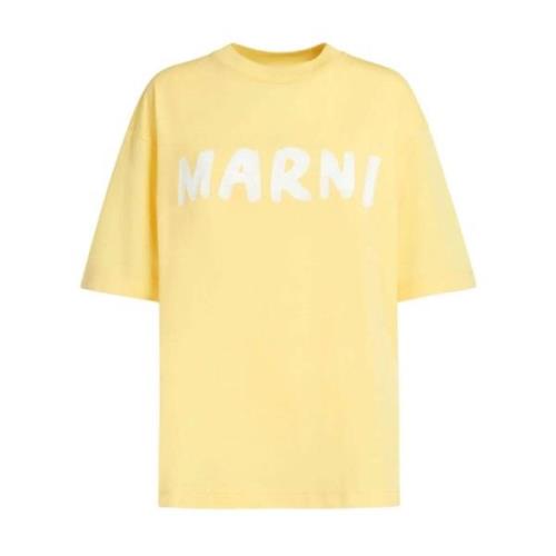 Marni T-Shirts Yellow, Dam