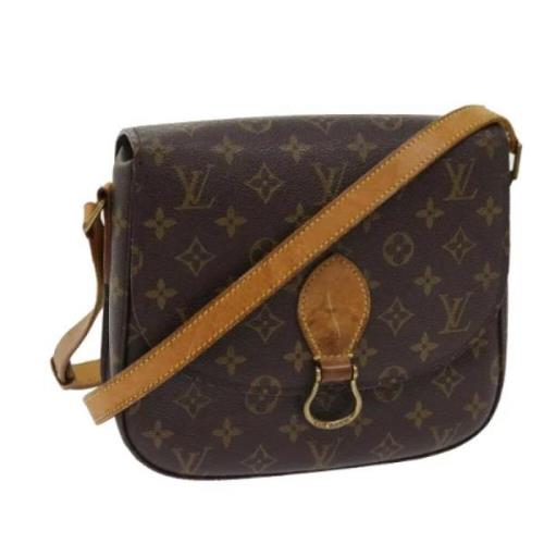 Louis Vuitton Vintage Pre-owned Canvas louis-vuitton-vskor Brown, Dam