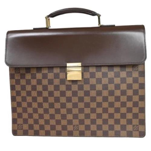 Louis Vuitton Vintage Pre-owned Canvas louis-vuitton-vskor Brown, Dam