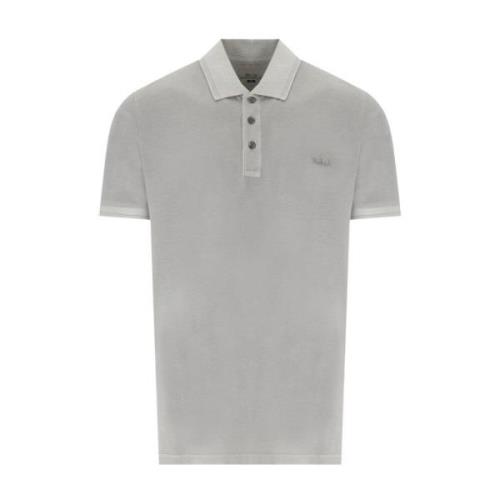 Woolrich Polo Shirts Gray, Herr