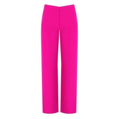 Stine Goya Wide Trousers Pink, Dam