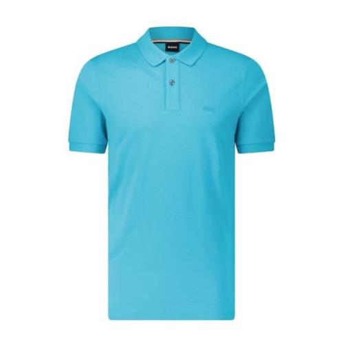 Hugo Boss Polo Shirts Blue, Herr