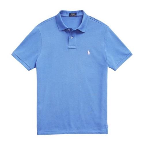 Ralph Lauren Polo Piquet Skjorta Blue, Herr