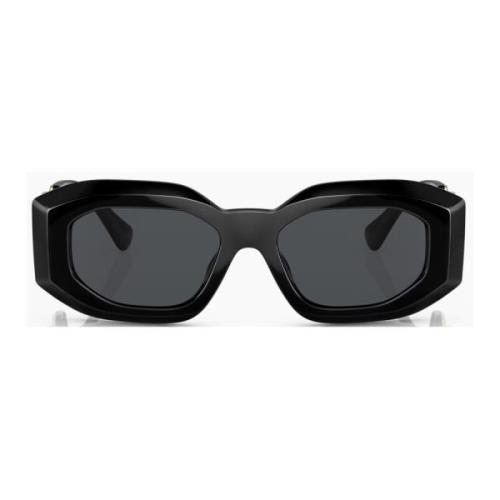 Versace Svarta Ss23 Solglasögon för Kvinnor Black, Dam