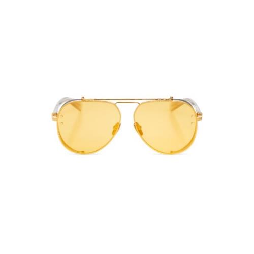 Balmain ‘Capitane’ solglasögon Yellow, Unisex