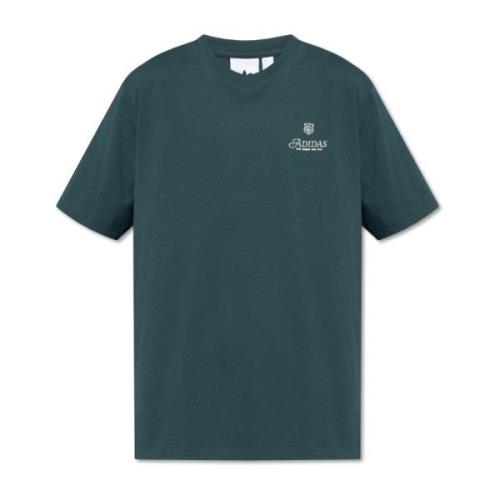 Adidas Originals T-shirt med logotyp Green, Herr