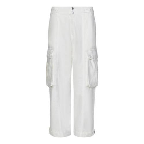 Frame Trousers White, Dam