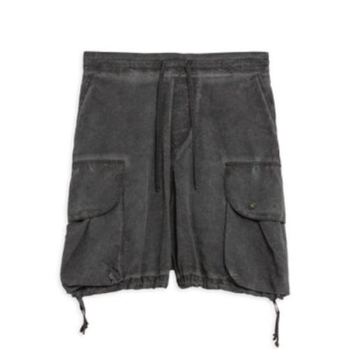 A Paper Kid Casual Shorts Black, Dam