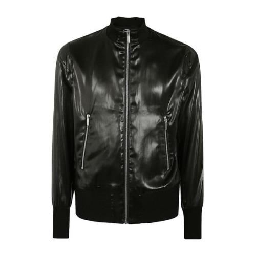 Sapio Leather Jackets Black, Herr
