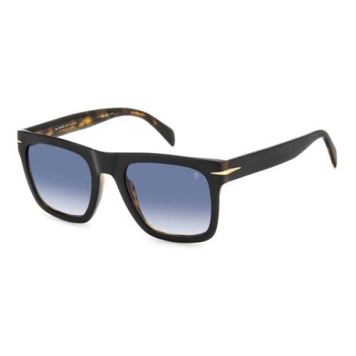 Eyewear by David Beckham Flat Black Havana Sunglasses Multicolor, Herr