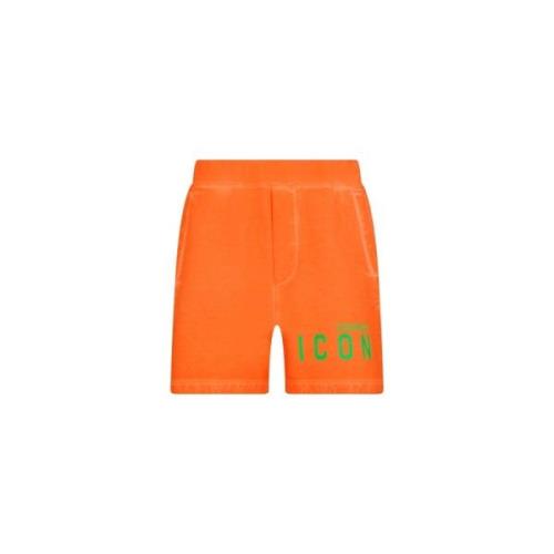 Dsquared2 Casual Shorts Orange, Herr