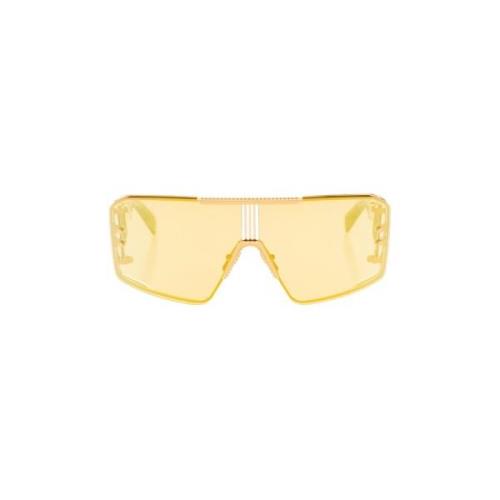 Balmain Le Masque solglasögon Yellow, Unisex