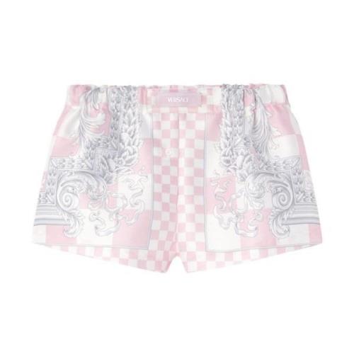 Versace Short Shorts Pink, Dam