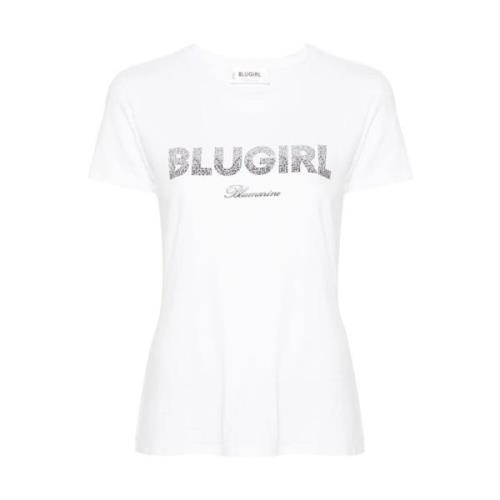 Blugirl Vita T-shirts och Polos White, Dam