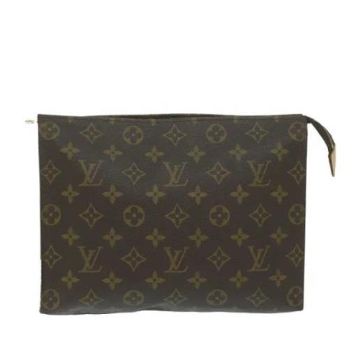 Louis Vuitton Vintage Pre-owned Canvas kuvertvskor Brown, Dam