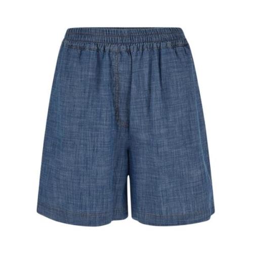 Semicouture Short Shorts Blue, Dam