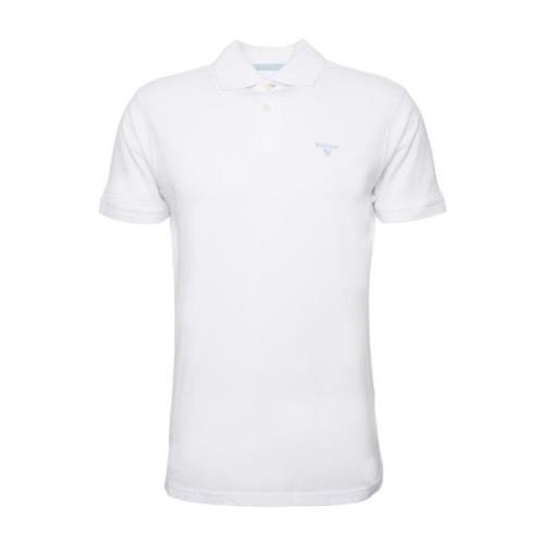 Barbour Vita T-shirts och Polos White, Herr