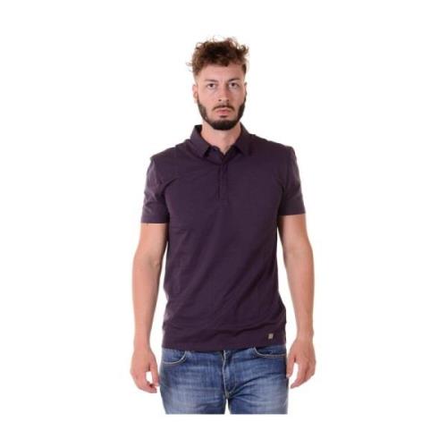 Versace Polo Shirts Purple, Herr