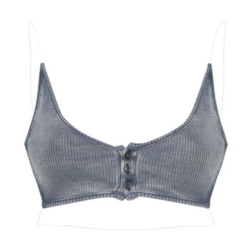 Y/Project Sleeveless Tops Blue, Dam
