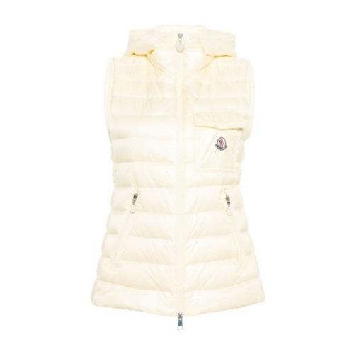 Moncler Vests Beige, Dam