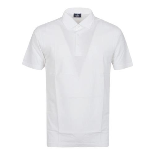Barba Napoli Polo Shirts White, Herr