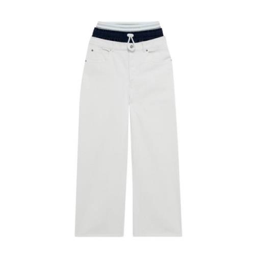 Alexander Wang Trousers White, Dam