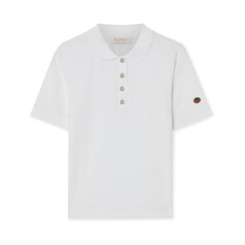 Busnel Polo Shirts White, Dam