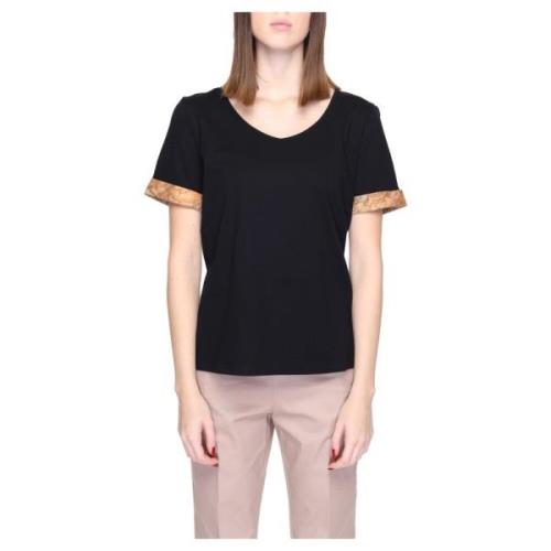 Alviero Martini 1a Classe T-Shirts Black, Dam