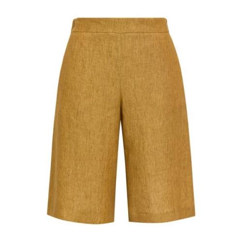 Maliparmi Casual Shorts Yellow, Dam