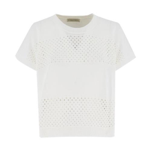 Le Tricot Perugia T-Shirts White, Dam