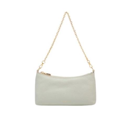 Coccinelle Grained Leather Mini Bag i Celadon Green Green, Dam