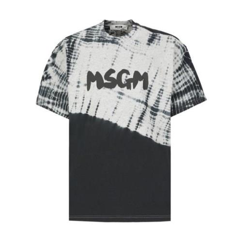 Msgm T-Shirts Gray, Herr