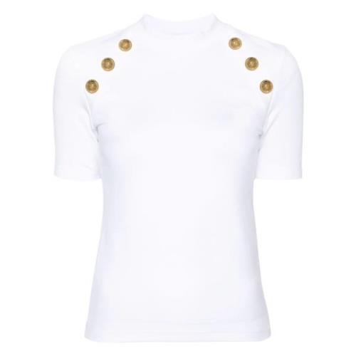 Balmain T-Shirts White, Dam