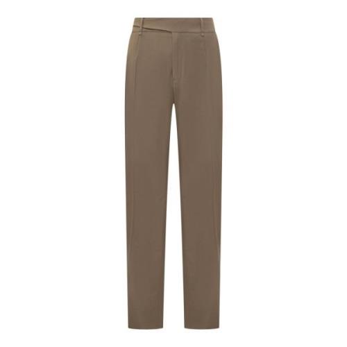 Dolce & Gabbana Slim-fit Trousers Brown, Herr