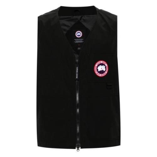 Canada Goose Vests Black, Herr