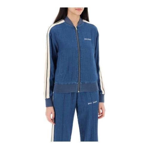 Palm Angels Zip-throughs Blue, Dam