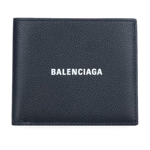 Balenciaga Klassiskt Läder Plånbok Black, Herr
